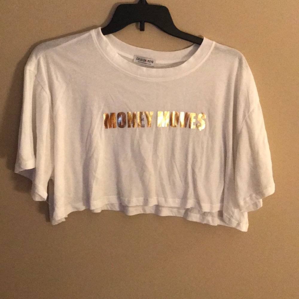 Money Moves crop top